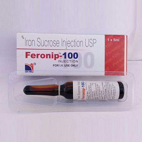 Product Name: Feronip, Compositions of Feronip are Iron Sucrose Injection USP - Nova Indus Pharmaceuticals