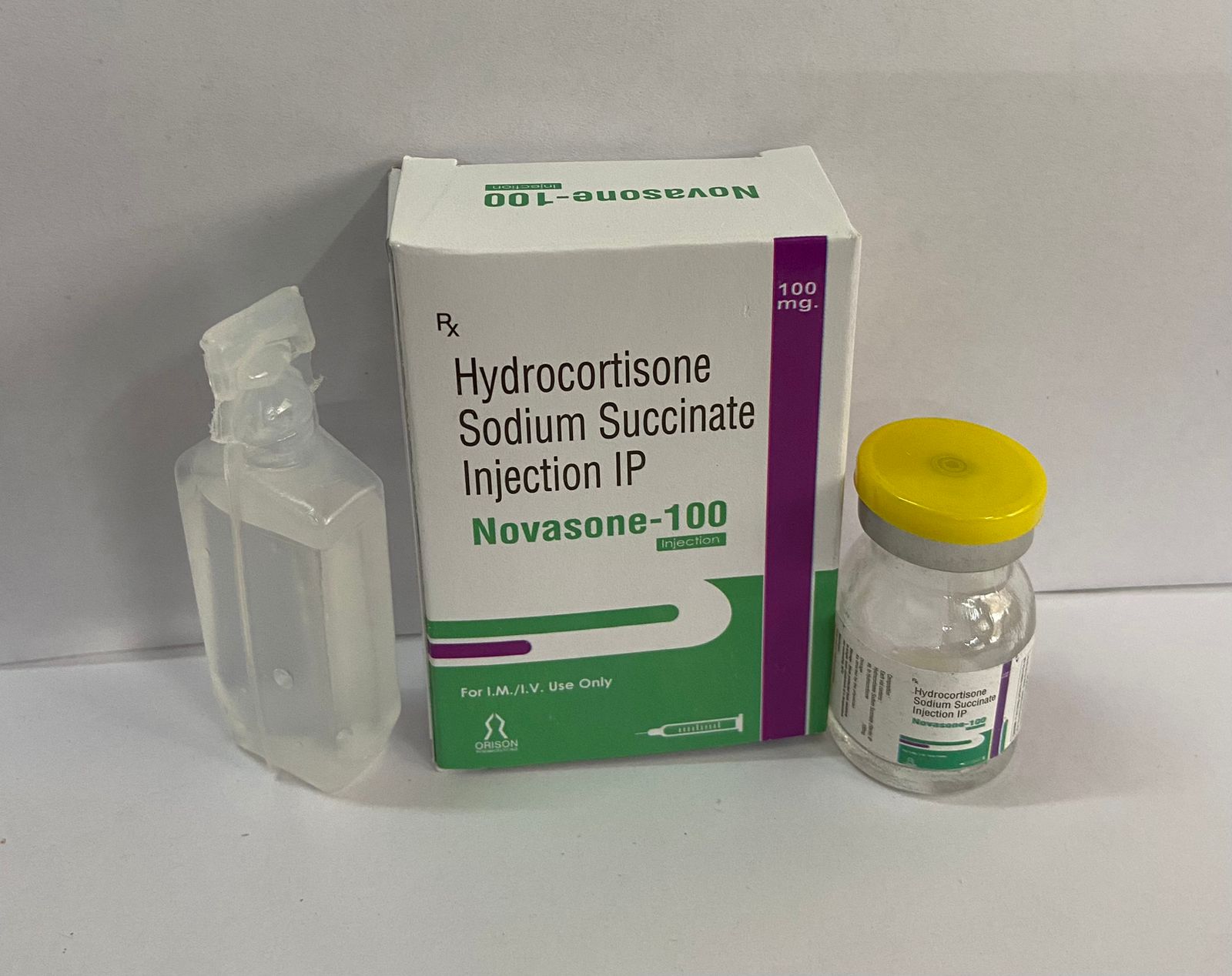 Product Name: Hydrocortisone Sodium Succinate Injection IP, Compositions of Hydrocortisone Sodium Succinate Injection IP are Hydrocortisone Sodium Succinate Injection IP - Orison Pharmaceuticals