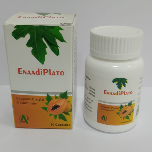 Product Name: Enaadi Plato, Compositions of Enaadi Plato are Supports  Platelets & Immunity - Aadi Herbals Pvt. Ltd