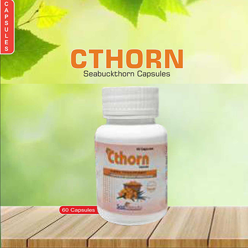 Product Name: Cthorn, Compositions of Cthorn are Seabucktorn Capsules - Pharma Drugs and Chemicals
