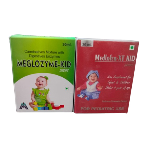 Product Name: Medlofer XT KID, Compositions of Medlofer XT KID are love Supplement for lefast & Children under 4 year of age - Medlo Biotech
