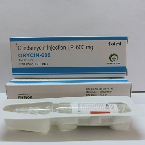 Oricin 600 are Clindamycin - Oriyon Healthcare