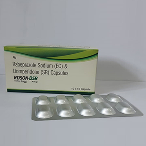 Product Name: Rdson DSR, Compositions of Rdson DSR are Rabeprazole Sodium (EC) & Domperidone (SR) Capsules - Altop HealthCare