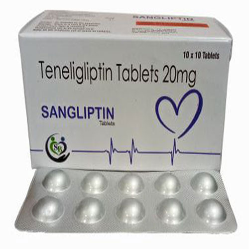 Product Name: SANGLIPTIN, Compositions of are Teneligliptin 20mg - Edelweiss Lifecare