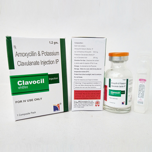 Product Name: Clavocil, Compositions of Clavocil are Amoxicyllin &  Potassium Clavunate Injection IP - Nova Indus Pharmaceuticals