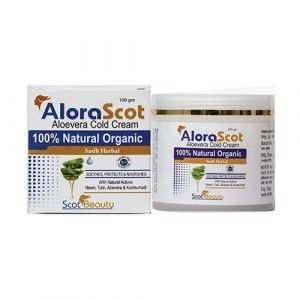 Product Name: Alorascot, Compositions of Alorascot are Alovera Cold Cream - Pharma Drugs and Chemicals