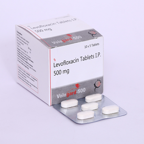 Product Name: VOLOGARD 500, Compositions of VOLOGARD 500 are Levofloxacin Tablets IP - Biomax Biotechnics Pvt. Ltd
