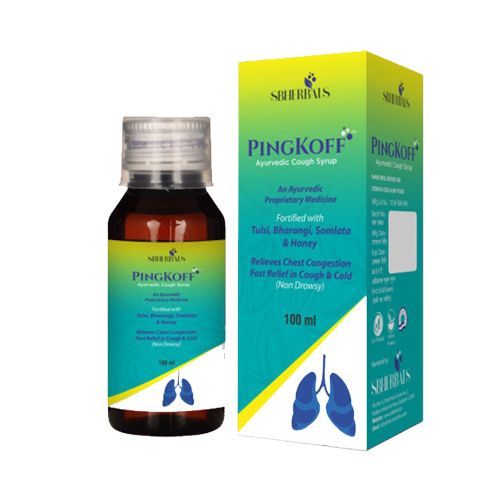 Product Name: Pingkoff, Compositions of Pingkoff are An Ayurvedic Proprietary Medicine - Sbherbals