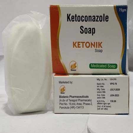 Product Name: Ketonik, Compositions of Ketonik are Ketoconazole Soap - Biotanic Pharmaceuticals