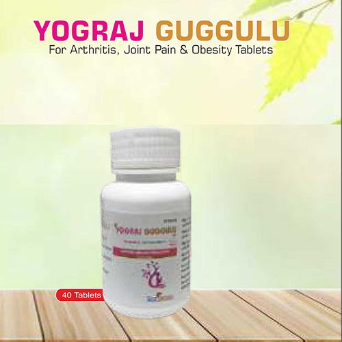 Product Name: Yograj Guggulu, Compositions of Yograj Guggulu are For Arthritis Joint Pain & Obesity Tablets - Pharma Drugs and Chemicals