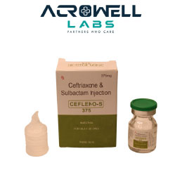 Product Name: Cefleno S 375, Compositions of Cefleno S 375 are Ceftriaxone & Sulbactam Injection - Acrowell Labs Private Limited