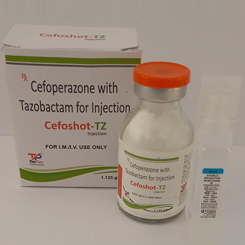 Product Name: Cefoshot TZ, Compositions of Cefoshot TZ are Cefoperazone with sulbactom For Injection - Macro Labs Pvt Ltd