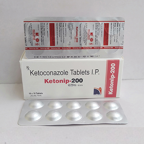 Product Name: Ketonip 200, Compositions of Ketonip 200 are Ketoconazole tablet ip - Nova Indus Pharmaceuticals