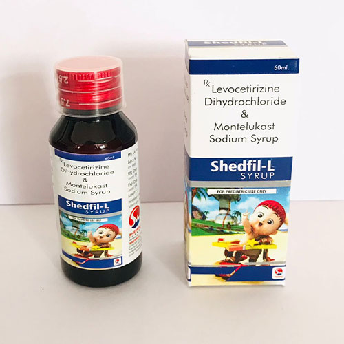 Product Name: Shedfil L, Compositions of Shedfil L are Levocetirizine dihydrochloride & Montelukast sodium - Shedwell Pharma Private Limited
