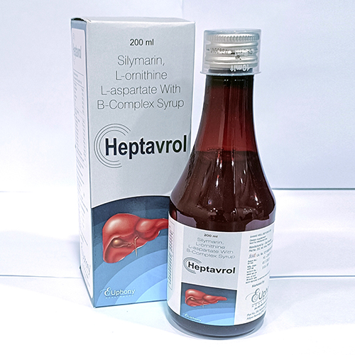 Product Name: Heptavrol, Compositions of Heptavrol are Silymarin L-Ornithine ,L-Aspartate with B Complex - Euphony Healthcare