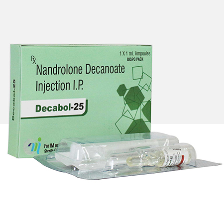 Product Name: DECABOL 25, Compositions of DECABOL 25 are Nandrolone Decanoate Injection IP - Mediquest Inc