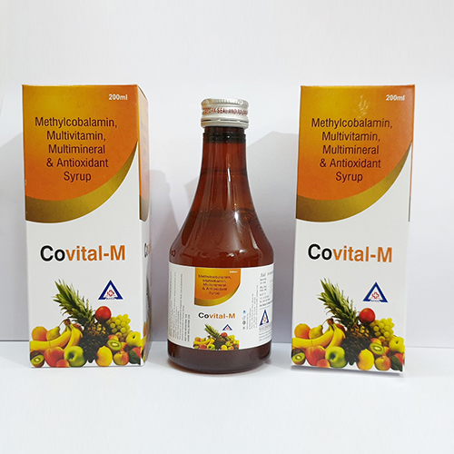 Product Name: Covital M, Compositions of Covital M are Methylcobalamin,Multivitamin, Multimineral & Antioxidant Syrup - Avico Healthcare Pvt Ltd
