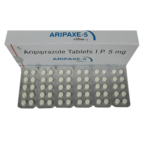 Product Name: Aripaxe 5, Compositions of Aripaxe 5 are Aripiprazole Tablets IP 5mg - Lifecare Neuro Products Ltd.