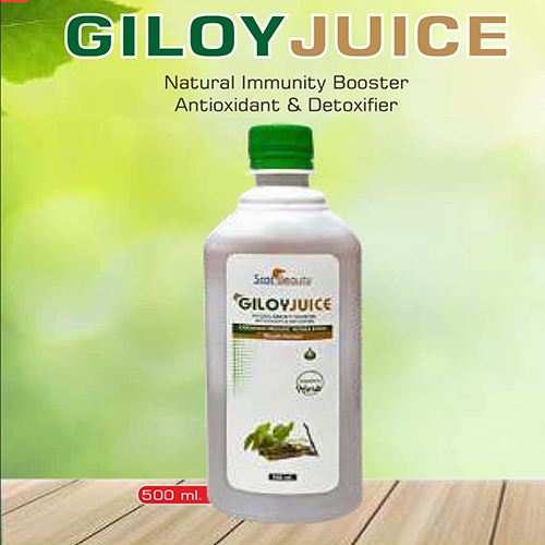 Product Name: Giloy Juice, Compositions of Giloy Juice are Natural Immunity Booster Antioxidant & Detoxifier - Pharma Drugs and Chemicals