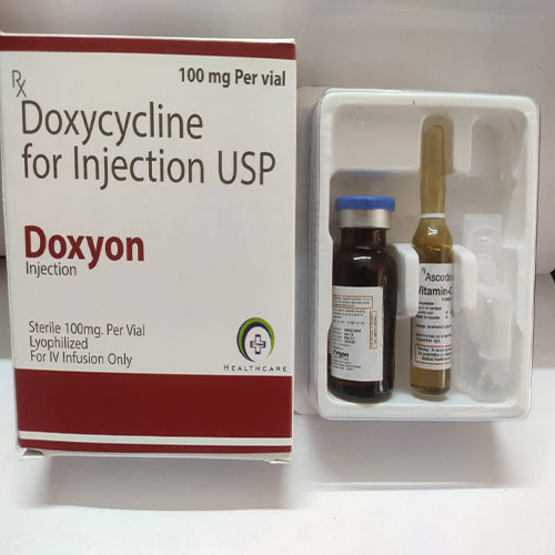 Product Name: Doxyon, Compositions of Doxyon are Doxycycline - Oriyon Healthcare