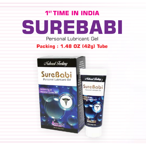 Product Name: Surebabi, Compositions of Surebabi are Personal Lubricant Gel - Pharma Drugs and Chemicals
