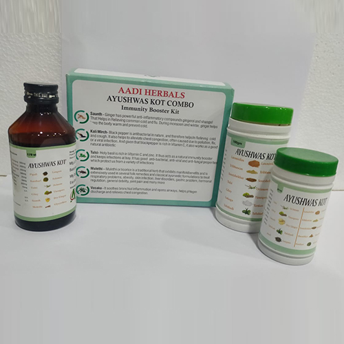 Product Name: Aadi Herbals Ayushwash kot Combo, Compositions of Aadi Herbals Ayushwash kot Combo are An Ayurvedic Proprietary Medicine - Aadi Herbals Pvt. Ltd