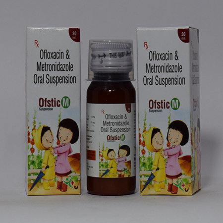 Product Name: Ofstic M, Compositions of Ofstic M are Ofloxacin & Metronidazole Ornidazole Oral Suspension - Meridiem Healthcare