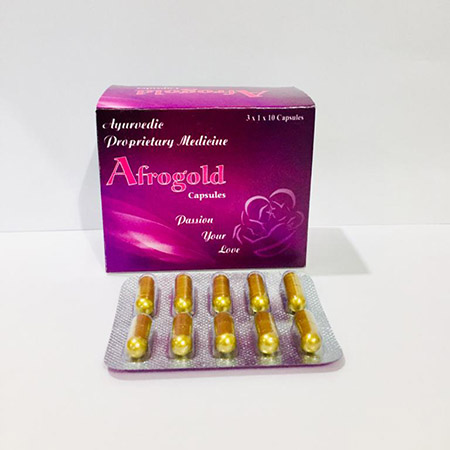Product Name: Afrogold, Compositions of Afrogold are Ayurvedic Pro  - Medilente Pharma Private Limited