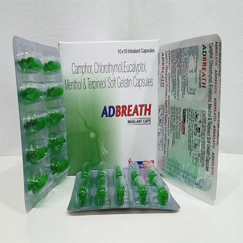 Product Name: Adbreath, Compositions of Adbreath are Camphor Chlorothymol Eucalyptol Menthol & Terineol - Allen Dale Biosciences