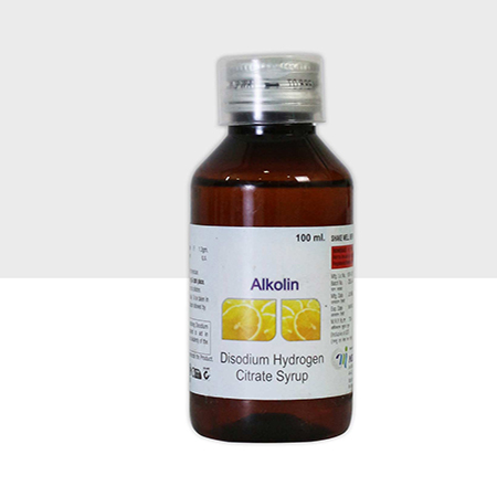 Product Name: Alkolin, Compositions of Alkolin are Disodium Hydrogen Citrate Syrup - Mediquest Inc