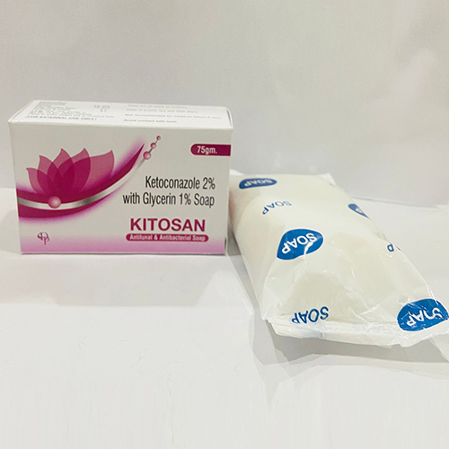 Product Name: Kitosan, Compositions of Kitosan are ketoconazole 2% with Glycerien 1% Soap - Disan Pharma