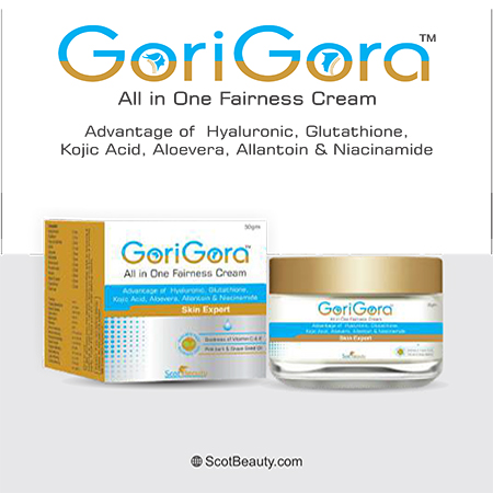 Product Name: Gorigora, Compositions of Gorigora are All in one Fairness  Cream - Scothuman Lifesciences
