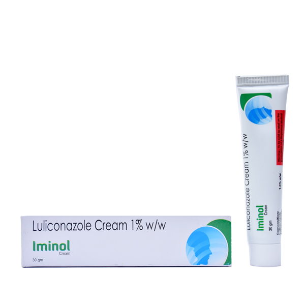 Product Name: IMINOL, Compositions of Luliconazole 1% w/w are Luliconazole 1% w/w - Fawn Incorporation