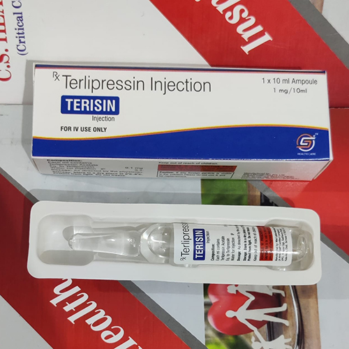 Product Name: TERISIN, Compositions of TERISIN are Terlipressin Injection - C.S Healthcare