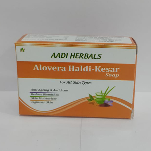 Product Name: Alover Haldi Kesar, Compositions of Alover Haldi Kesar are Ante Ageing & Anti Acne - Aadi Herbals Pvt. Ltd