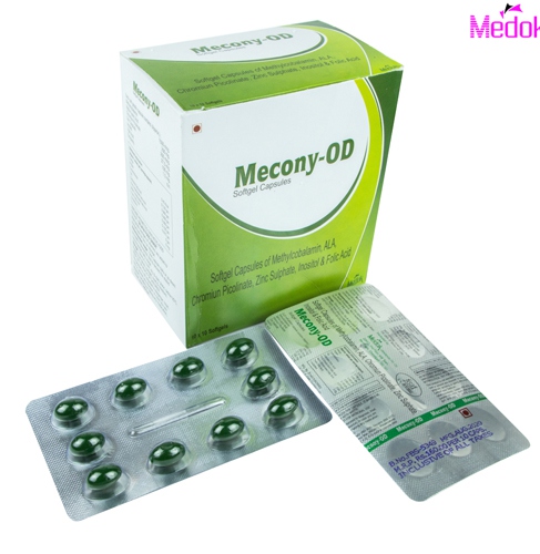 Product Name: Mecony OD, Compositions of Mecony OD are  - Medok Life Sciences Pvt. Ltd