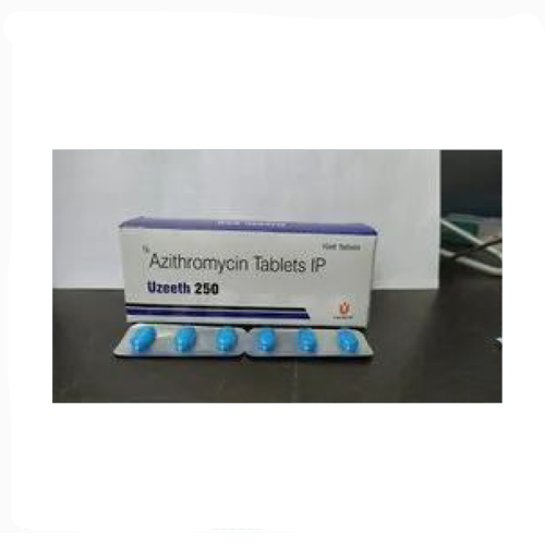Product Name: Uzeeth 250, Compositions of Uzeeth 250 are 250mg Azithromycin Tablets  IP - Unigrow Pharmaceuticals