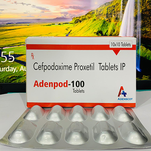 Product Name: Adenpod 200, Compositions of Adenpod 200 are Cefpodoxime Proxetil Tablets IP - Adenscot Healthcare Pvt. Ltd.