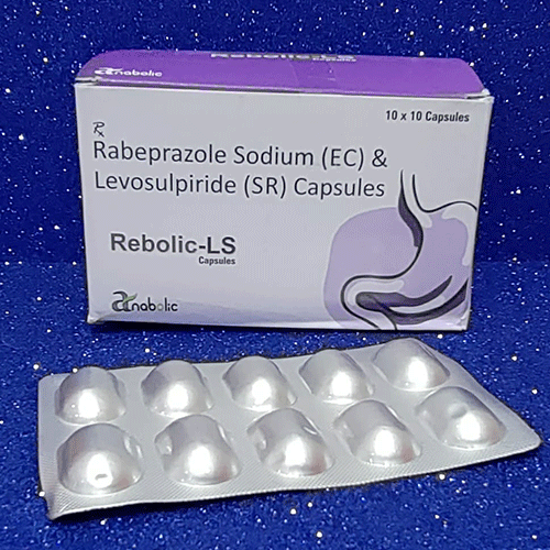 Product Name: Rebolic LS, Compositions of Rebolic LS are Rebeprazole sodium & Levosulpiride - Anabolic Remedies Pvt Ltd