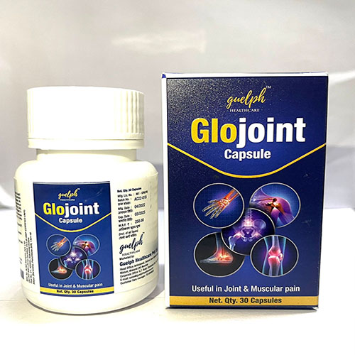 Product Name: Glojoint , Compositions of Glojoint  are  - Guelph Healthcare Pvt. Ltd