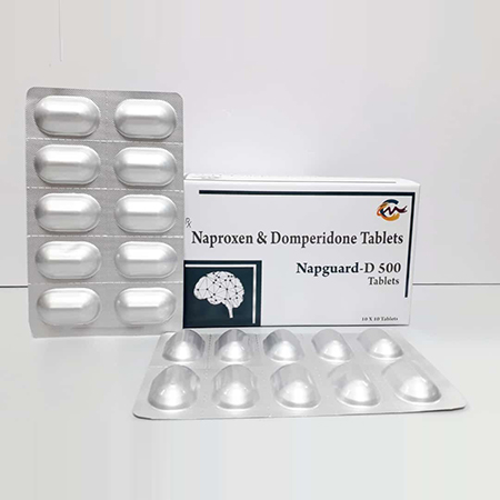 Product Name: Napguard G  500, Compositions of Napguard G  500 are Naproxen & Domperidone Tablets - Asterisk Laboratories