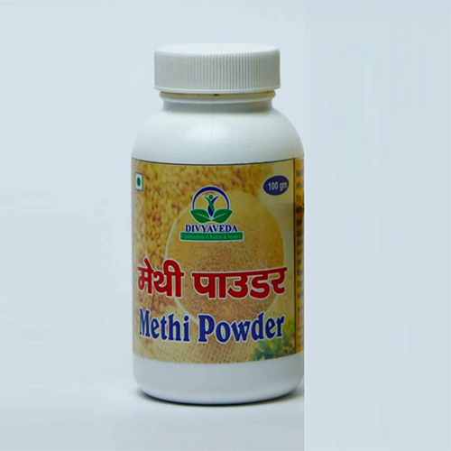 Product Name: Methi Powder, Compositions of are Ayurvedic Proprietary Medicine - Divyaveda Pharmacy