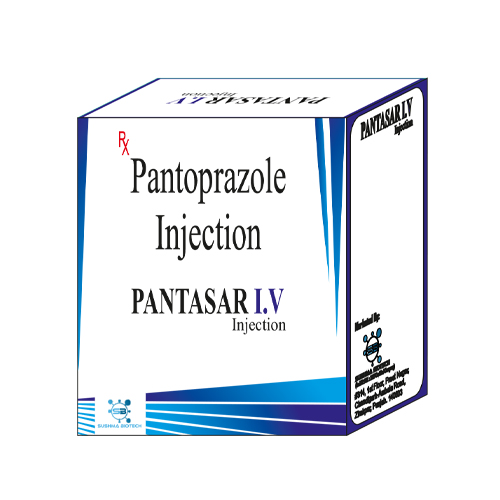 Product Name: Pantasar IV, Compositions of Pantasar IV are Pantoprazole Injection - Sushma Biotech