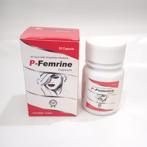 Product Name: P Femrine, Compositions of An Ayurvedic Proprietary Medicine are An Ayurvedic Proprietary Medicine - Petal Healthcare