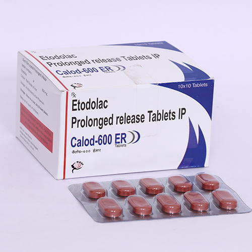 Product Name: CALOOD 600 ER, Compositions of CALOOD 600 ER are Etodolac Prolonged release Tablets IP - Biomax Biotechnics Pvt. Ltd