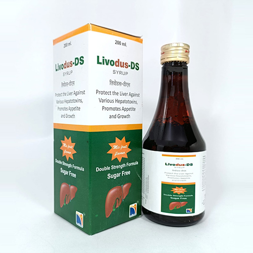 Product Name: Livodus DS, Compositions of Livodus DS are Protect the liver Against Various Hepatotoxins Promote Appetite and Growth - Nova Indus Pharmaceuticals