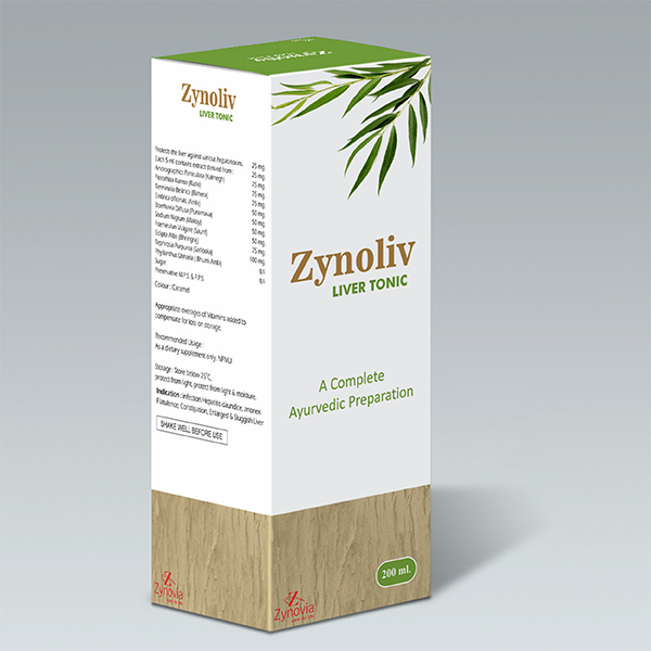 Product Name: Zynoliv, Compositions of Zynoliv are Zynoliv Liver tonic - Zynovia Lifecare