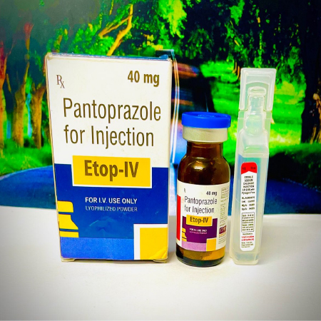 Product Name: Etop IV, Compositions of Etop IV are Pantoprazole for Injection - Eton Biotech Private Limited