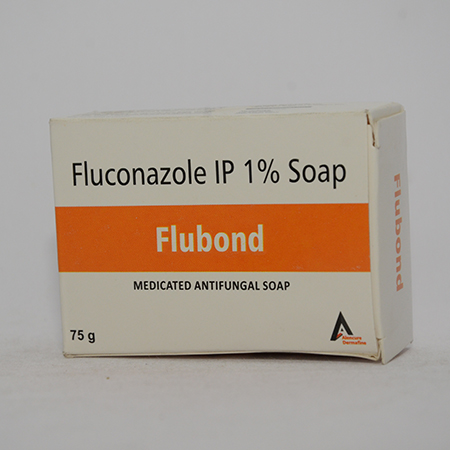 Product Name: FLUBOND, Compositions of FLUBOND are Medicated IP 1% Soap - Alencure Biotech Pvt Ltd