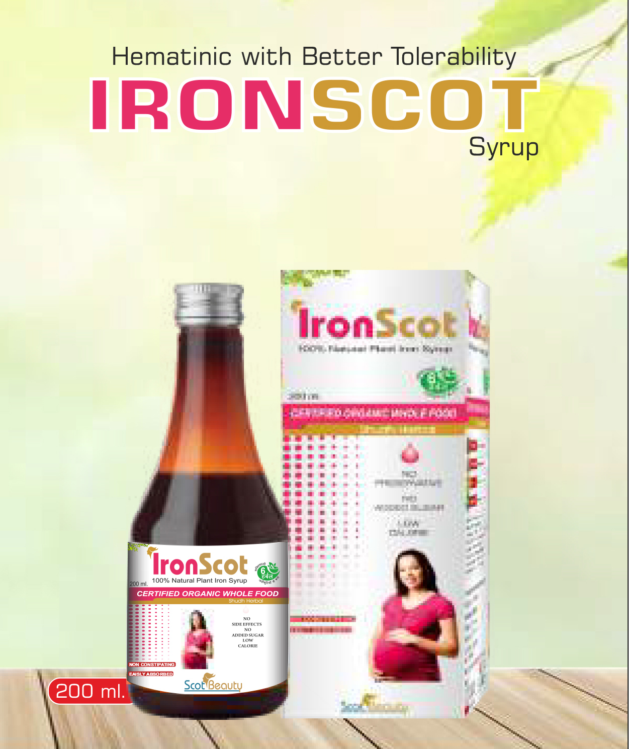 Product Name: IronScot, Compositions of IronScot are Hematinic with Better Tolerability - Scothuman Lifesciences